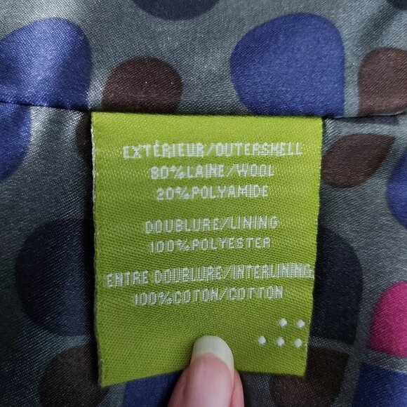 Brown Soia & Kyo Wool Blend Long Belted Coat - Picture 7 of 15